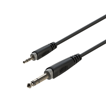 Готовый аудиокабель Roxtone RACC280L15, Jack - Mini-Jack, 2x0.14, 1,5 м