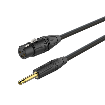 Микрофонный кабель Roxtone GMXJ210L5, XLR - Jack, 2x0.30, 5 м