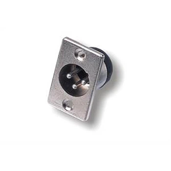 Разъем Roxtone RX044M XLR male (папа) панельный
