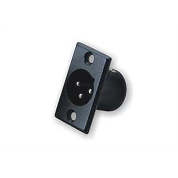 Разъем Roxtone RX040M XLR male (папа) панельный