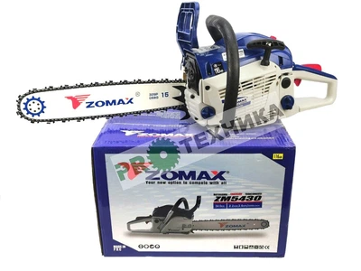 Бензопила Zomax ZM 5430 (3 л.с., праймер, шина 38 см.)
