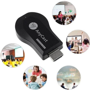 Медиаплеер Miracast AnyCast M9 Plus HDMI с встроенным Wi-Fi модулем и USB кабелем