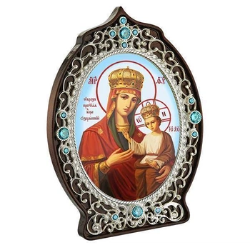 Икона латунная Матерь Божия Озерянская BGH0929L