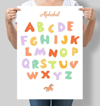 Постер для детской комнаты Motivator Alphabet А3 30х42 см (D000_А3)