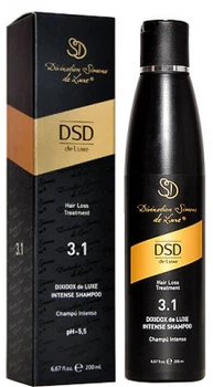 Интенсивный шампунь DSD de Luxe 3.1 Intense Shampoo для очищения кожи головы и волос 200 мл (8437011863058)