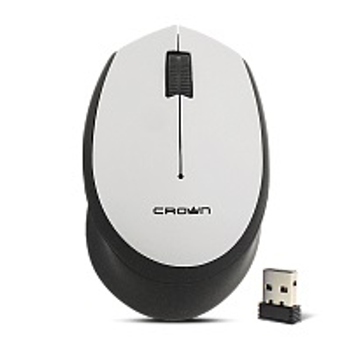 Мышь Crown CMM-937W black/grey wireless