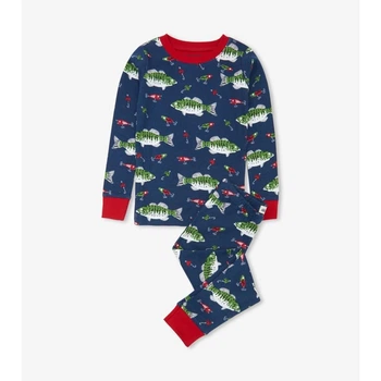 Піжама Hatley Gone Fishing 6A синій 116см (PJAFISH004)