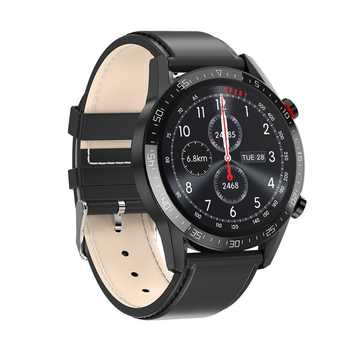 Смарт часы Microwear L13 Leather Black