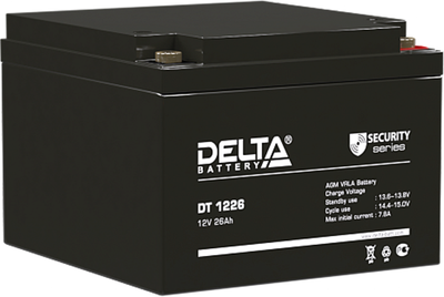 Аккумуляторная батарея Delta DT 1226 12V 26Ah AGM