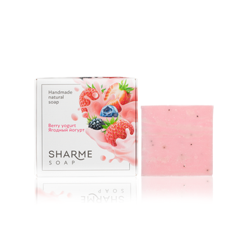Мыло GreenWay SHARME SOAP Ягодный йогурт/Berry yogurt 80g (02771)