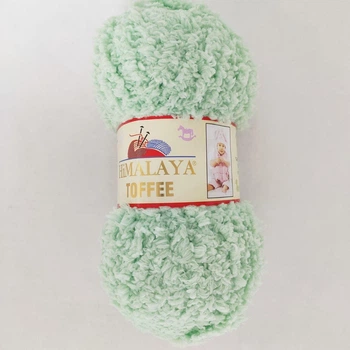 Плюшевая пряжа Toffee Baby Himalaya, Мятный