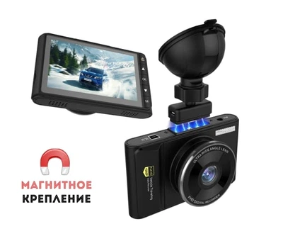 Видеорегистратор Carcam H3 max с магнитным креплением