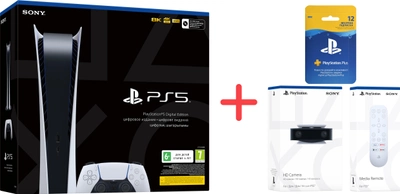 Игровая приставка PS5 PlayStation 5 Digital Edition (PS5DE/MR/HDS/PSP12)