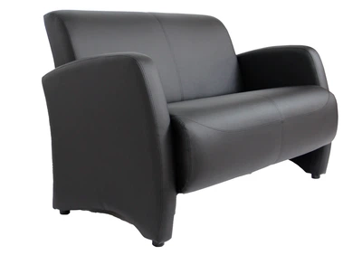 Стильний нерозкладний диван Fabene Paris 133х77 Чорний 38549083