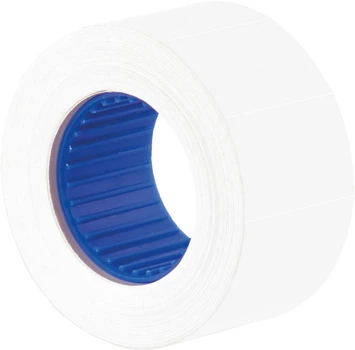 Етикет-стрічка Economix 26 x 16 мм 500 шт./уп. 10 рул. Біла (E21305-14)