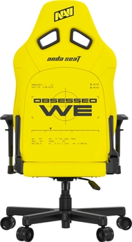 Крісло ігрове Anda Seat NAVI Edition Size L Yellow (AD19-05-Y-PV)