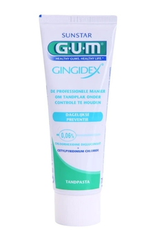 G.U.M Gingidex 0,06% паста проти зубного нальоту для здорових ясен, 75 мл