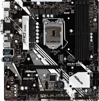 Материнская плата ASRock B365M Pro4-F (s1151, Intel B365, PCI-Ex16)