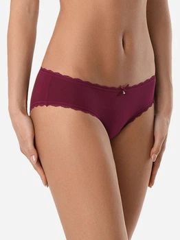 Трусики хипстеры женские хлопковые Conte Secret Charm Lhp 988 18С 774ТСП XS (90) Bordo (4810226449929)
