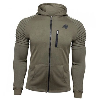 Толстовка на блискавці Gorilla Wear Delta XXL Хакі (06369067)