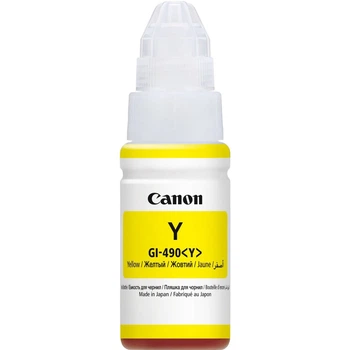Чорнило для Canon PIXMA G1400 Canon 490 Yellow 70мл 0666C001