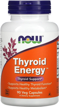 Натуральная добавка Now Foods Thyroid Energy