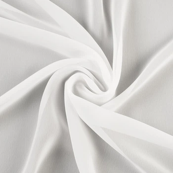 Креп гардинный белый, ш.280 (30163.001)
