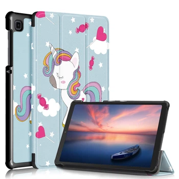 Чехол Primo для планшета Samsung Galaxy Tab A7 Lite 8.7" 2021 (SM-T220 / SM-T225) Slim - Unicorn