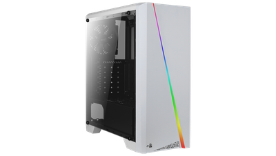 Корпус Aerocool Cylon White RGB без БП