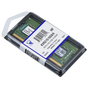 Оперативная память Kingston DDR4 8GB 2133MHz SO-DIMM для ноутбука (KVR21S15S8/8)