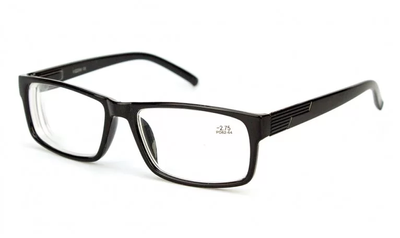 Чоловічі окуляри для зору готові пластикові -2.75