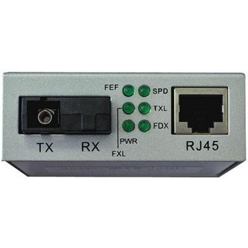 Медиаконвертер Step4Net 10/100Base-TX to 100Base-FX, SM, 1550nm, SC/PC, 20км (MC-D-0,1-1SM-1550nm-20). 48264