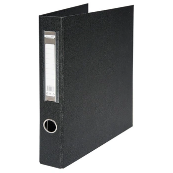 Папка А4 BuroMax BM.3106-01 на 4 кільця 4 см двостороння чорна