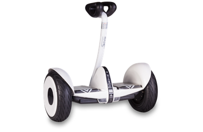 Гироскутер з ручкою для дітей і дорослих SNS M1Robot mini (54v) - 10,5 дюймів White (Білий). 31205