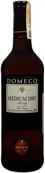 Вино Domecq Medium Dry херес кріплене напівсухе біле 0.75 л 15% (8410023094122)