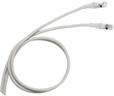 Патч-корд Legrand CAT5e RJ-45 U-UTP ПВХ 3 м LCS2 Серый (051638)