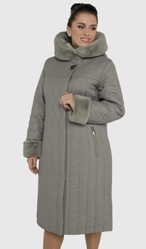 Пальто Exclusive moda М-122 60 Світло-оливковий