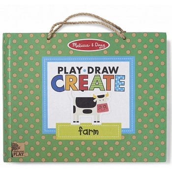 Развивающая игрушка Melissa&Doug Магнитный набор планшет Ферма (MD31325)