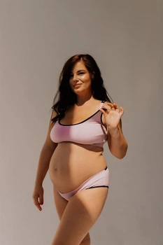 Топ для годування AMO'D'AMO "Olympia Lavender" XL(E-H) Лавандовий