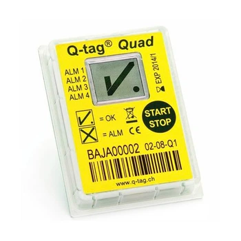 Одноразовый термоиндикатор Berlinger Q-tag Quad