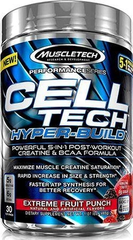 Послетренировочный комплекс MuscleTech Cell-Tech Hyper-Build 482 грамм фруктовый пунш (446315-1)