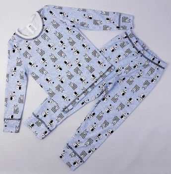 Костюм-піжама Коти Маленькі люди 3032-110 92см 98см(р) блакитний