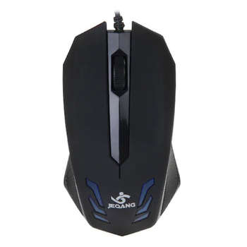 Проводная игровая мышка Jeqang JM-032 1200 DPI с подсветкой для ПК, ноутбуков, Black