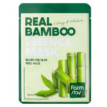 Тканевая маска для лица с экстрактом бамбука FarmStay Real Bamboo Essence Mask 23 ml