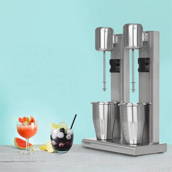 Klarstein Van Damme Drink Shaker - Milkshake Machine, Frappe Mixer