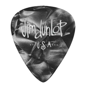 Медіатори DUNLOP 483P02HV GENUINE CELLULOID BLACK PEARL HEAVY