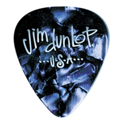 Медиаторы DUNLOP 483P10MD GENUINE CELLULOID BLUE PEARLOID MEDIUM