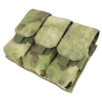 Подсумок для магазинов AR карабина тройной молле Condor Triple M4 Mag Pouch MA58 Dig.Conc.Syst. A-TACS FG