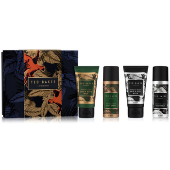 Подарунковий набір чоловічий косметики Ted Baker Travel Minis Gift 4 х 50 мл (5045098355002)
