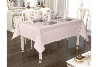 Скатерть Jackline Pano Linen Rose 9886-6 Розовый (14003367)